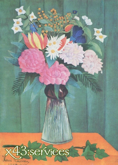 Henri Rousseau - Blumenstrauss 4 - zum Schließen ins Bild klicken